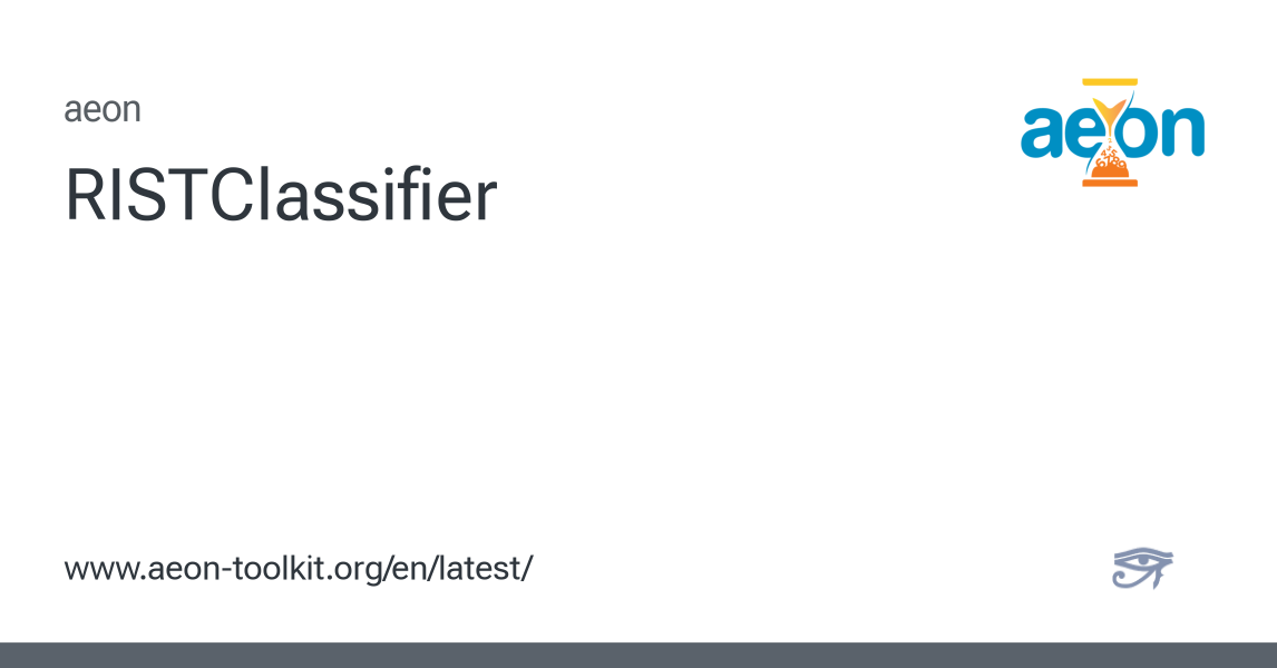 RISTClassifier - aeon 1.4.0 documentation