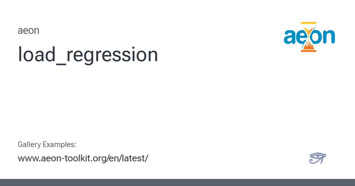 load_regression - aeon 1.5.0 documentation