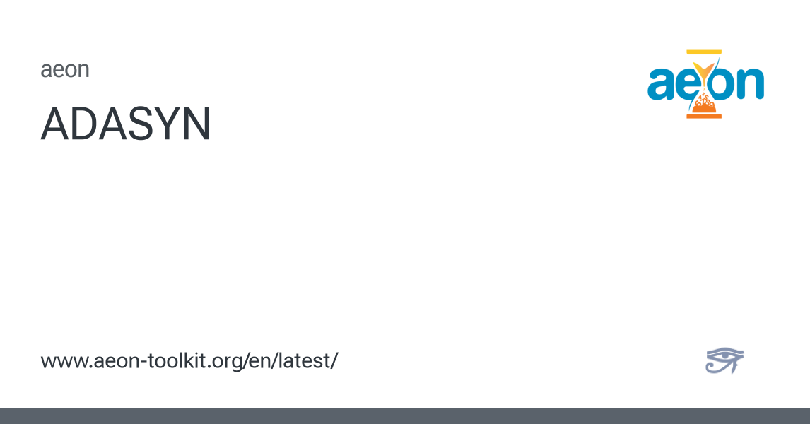 ADASYN - aeon 1.4.0 documentation