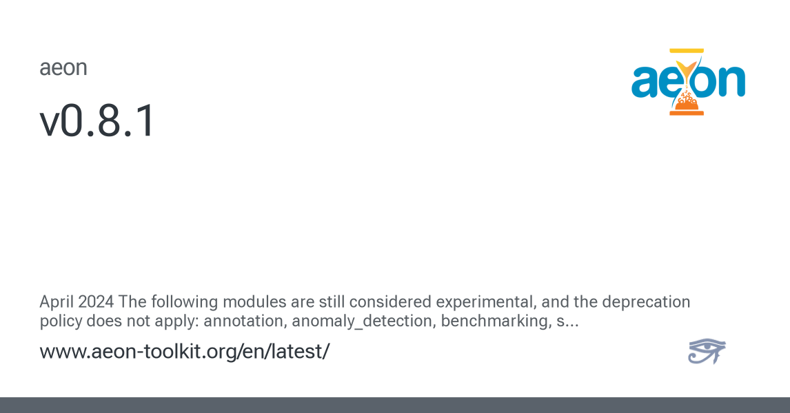 v0.8.1 - aeon 1.3.0 documentation