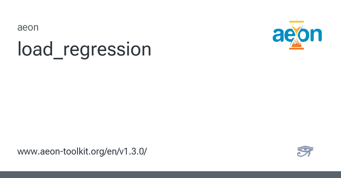 load_regression - aeon 1.3.0 documentation